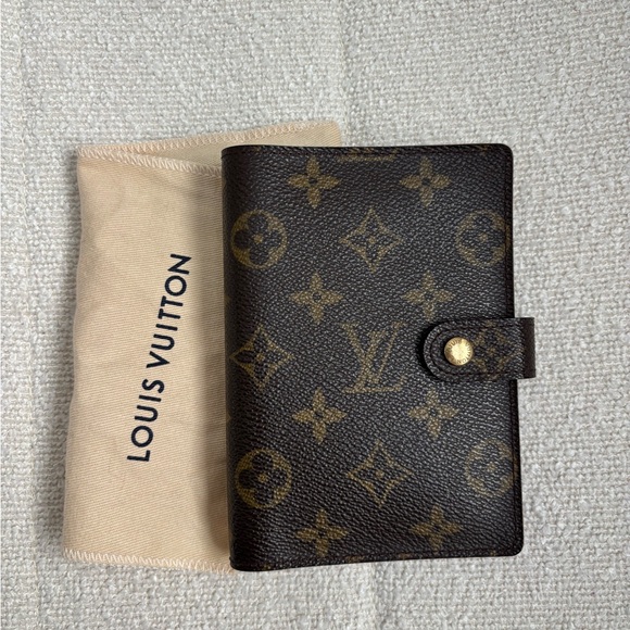 Louis Vuitton Accessories - Louis Vuitton Monogram Agenda PM R20005 Brown Notebook cover